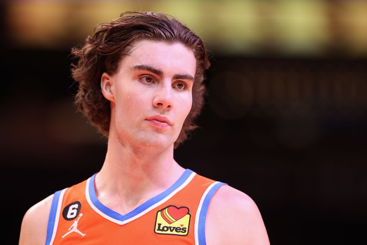 BREAKING: Josh Giddey has been released by the Oklahoma City Thunder.