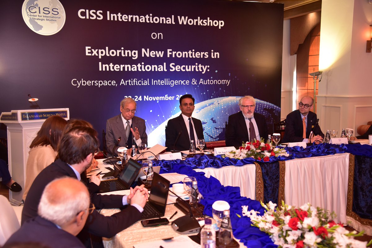 During Session III of #CISS-#UNIDIR 2023, Amb Ali Sarwar Naqvi addresses challenges posed by the rapid advancement in cyber capabilities. He notes that countries like Pakistan grapple with cyber-related disruptions. #CISSUNIDIR2023