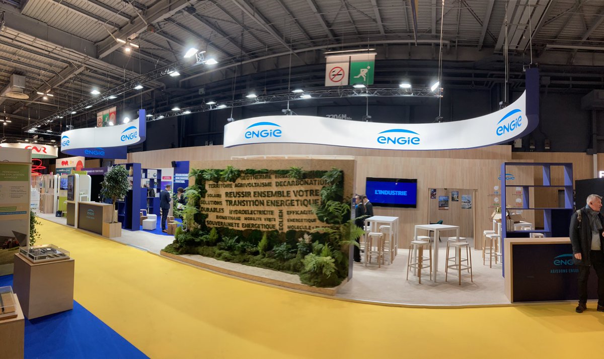 <a href="/ENGIEnewsroom/">ENGIE Newsroom</a> <a href="/ENGIEgroup/">ENGIE</a> <a href="/salondesmaires/">Salon des Maires et des Collectivités</a> Il reste encore 1 journée au <a href="/salondesmaires/">Salon des Maires et des Collectivités</a> pour découvrir les solutions d’accélération de la #TransitionEnergetique et de #décarbonation des #territoires et des #villes <a href="/ENGIEgroup/">ENGIE</a>
