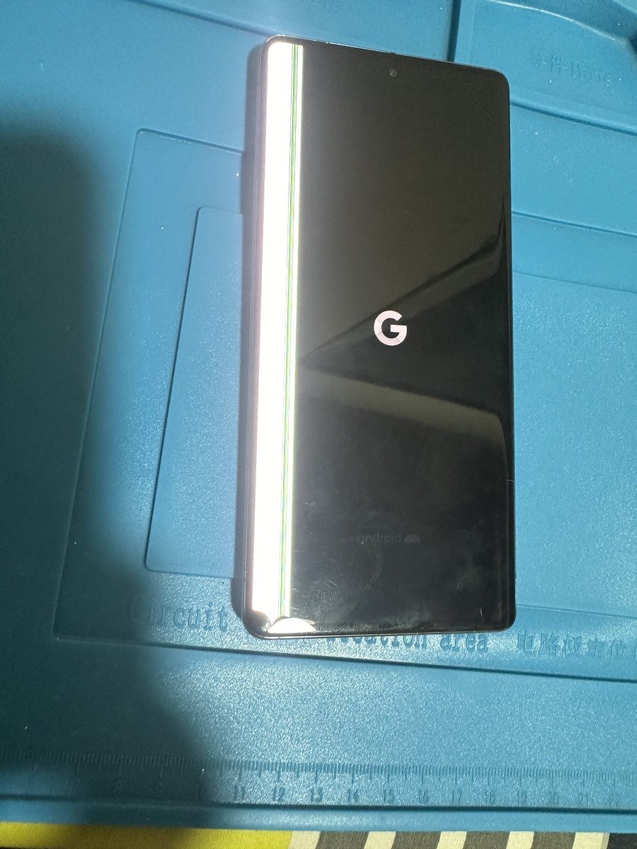 ifixergh's tweet photo. Google #pixel7pro screen replaced.
We have Google pixel screens available for all models.
#phonefixer #irepairs #phonerepair #googlepixel #pixel #accra #ghana # https://t.co/r7Q3P0q3ii