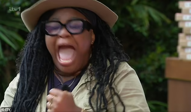 Positively4thS's tweet photo. Nella Darling, after seeing you on I'm a Celebrity, millions of people now hate you but it's not because you're black. It's not because you're fat. It's simply because you're a complete, total, absolute, and utter c*nt.
 #imaceleb https://t.co/LYrN5v2XBR