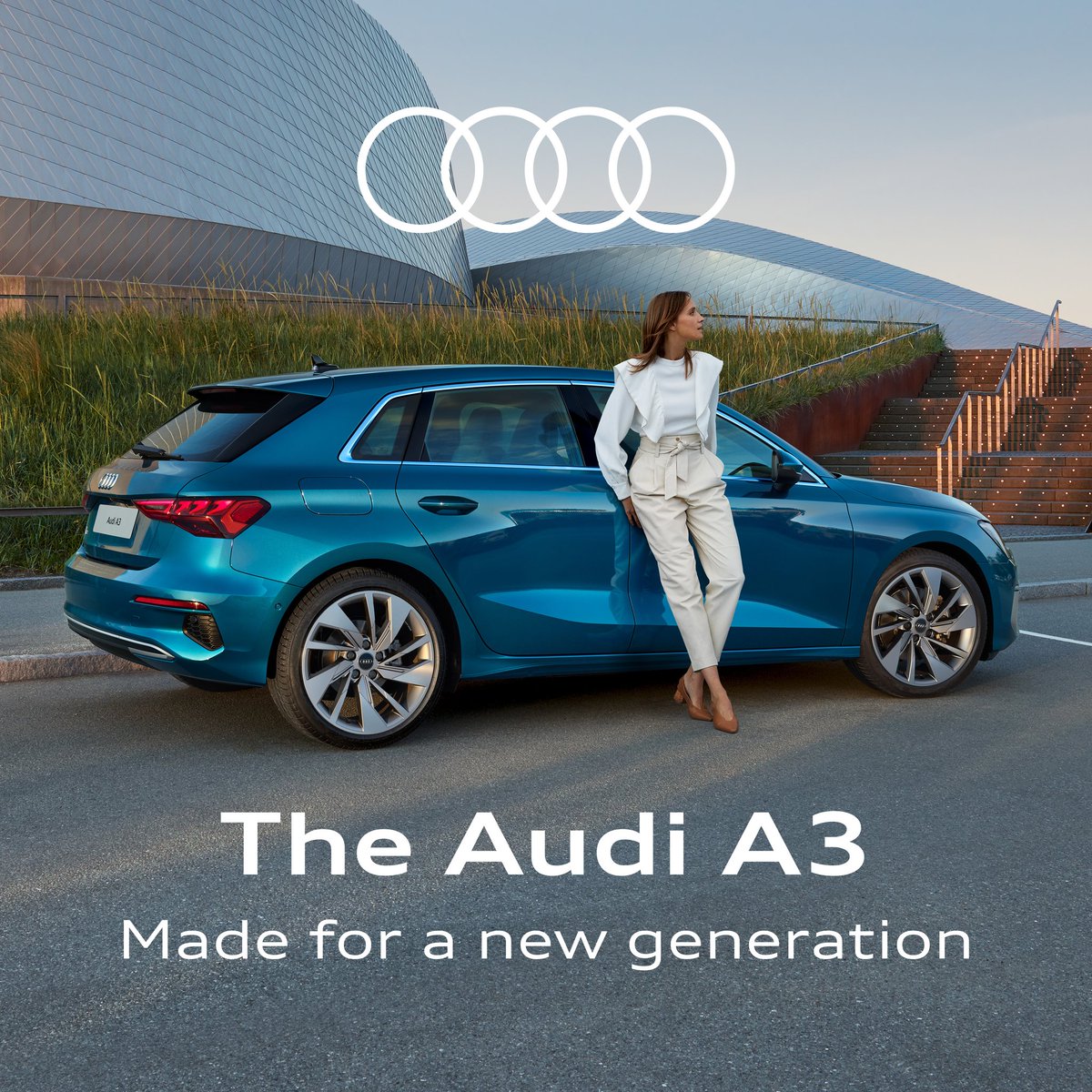 The Audi A3 is made for a world of evolving challenges, changes, opportunities. This highly digitalised model is full of progressive technical features like MMI radio Plus, a digital cockpit and Audi connect, making it the most tech-forward A3 yet. Visit bit.ly/OOOOA3