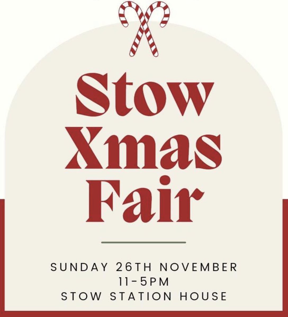 Stow Christmas Arts & Crafts Fair - THIS SUNDAY, 26 December! stow-borders.co.uk/stow-christmas…