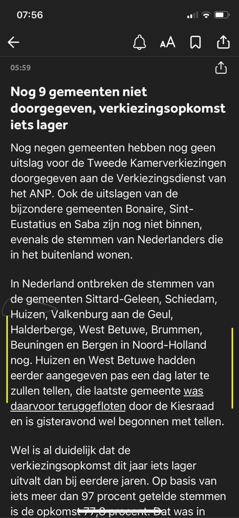 In dit soort lijstjes wil je als gemeente niet staan. Huizen heeft een verkeerde afslag genomen