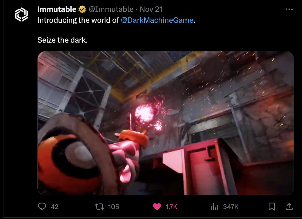 0xferg's tweet image. The last 48 hours on @immutable. 

Can't stop, won't stop.