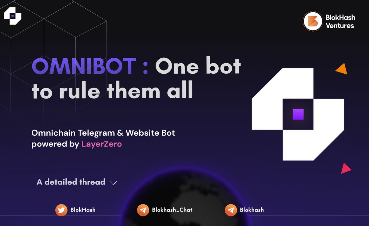 👾 BlokHash Decodes #4 

Introducing : <a href="/OmniBotX/">OmniBot 🤖💎</a> 🤖

The Telegram trading and sniper bots narrative are reaching new heights, and <a href="/OmniBotX/">OmniBot 🤖💎</a>  stands out among many bots. 

Let's explore and review its features!

A detailed thread below 👇

1/ 

#CryptoTrading #BlokhashReview 📈🤖