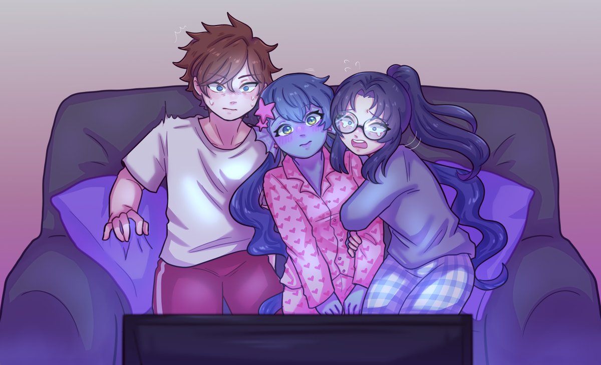 SeaCreaturre's tweet photo. Scary movies are always more enjoyable with friends <3
#MrARTNESS #seavtart #Juvisuals #vtuberart #Vtuber
💗@mrgreatness & @Juvian_Lucis
🎨: @/1404_hana https://t.co/nNwixXR8WV