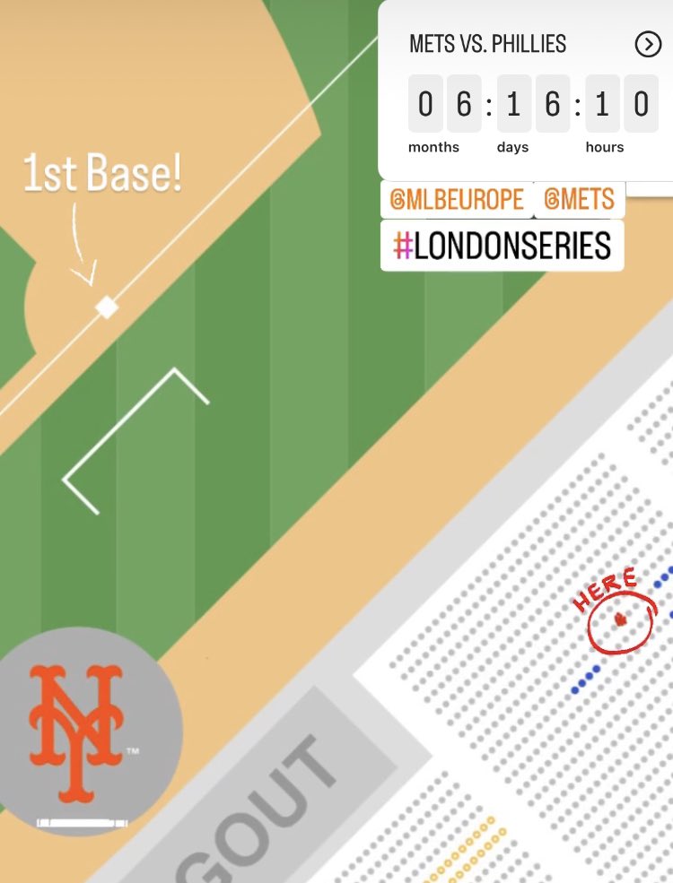 This is going to be an amazing 30th birthday treat! <a href="/MLBEurope/">MLB Europe</a> <a href="/Mets/">New York Mets</a> #LGM #LondonSeries I’ll see you all there!