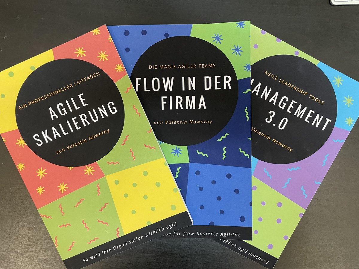 personal_news's tweet photo. Insgesamt acht brandaktuelle Titel in unserer NowConcept-Pocket-Book Reihe! 👉 Jetzt aufschlauen z.B. mit „Agile Skalierung“, „Flow in der Firma“ oder „Management 3.0“ 🪁 

https://t.co/k3AVZ0DiuY   #agileskalierung #flowleadership #management30 https://t.co/2BSD7C8ev3