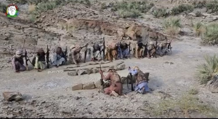 BalochDiaries's tweet photo. Following the attack on Security Forces in Pasni, where 14 soldiers were martyred, BLF released a video depicting the planning phase of the attack, where the militants were receiving instructions to materialise the attack. This raises an extremely pertinent question: amongst the militants featured in the video, how many are falsely included in the exaggerated list of missing persons? On the one hand, terrorist organisations like BLF openly publish violent videos of attacks just for the sake of chest thumping; on the other hand, they respond to their failed attempts using blame games and false narratives. For instance, after today’s incident at Pasni, where CTD Balochistan managed to neutralise four militants, the propagandists began labelling the deceased militants as missing persons, attempting to fabricate a false reality. It prompts sane minds to question these terrorism apologists about their stance on the numerous militants featured in the BLF video. Are these not the same individuals they've counted as missing?
Moreover, the propagandists' exploitation of the genuine cause of missing persons and disregard for the grievances of their families raise ethical concerns. Distinguishing between genuine victims' families and the propagated fake "missing persons" is essential. As previously suggested by the editorial board of Balochistan Diaries, establishing a commission to address this issue urgently would be a significant step in shutting down the propaganda channels of militant apologists and delivering justice to the real victims of missing persons and their families.

#Balochistan #Baloch #Pasni #Gwadar #Ormara #Terrorism #Insurgency #BLA #BLF #UBA #BRAS #CounterTerrorism #CounterInsurgency #PakArmy #BalochistanPolice #BalochistanLevies