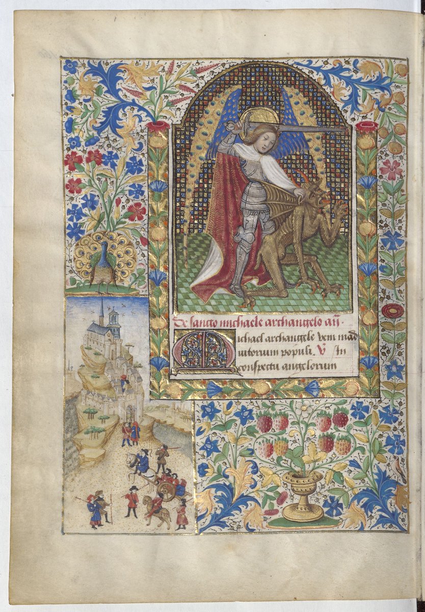 MaxenceHermant's tweet photo. Mise en ligne (après quelques temps d'errance numérique !) de la notice des célèbres Heures du duc Pierre II de #Bretagne @laBnF, probablement enluminées à #Nantes entre 1455 et 1457 https://t.co/od7HVUrtiG Bientôt visibles au @museecluny à l'exposition les Arts sous Charles VII https://t.co/iu2pJGY7G2