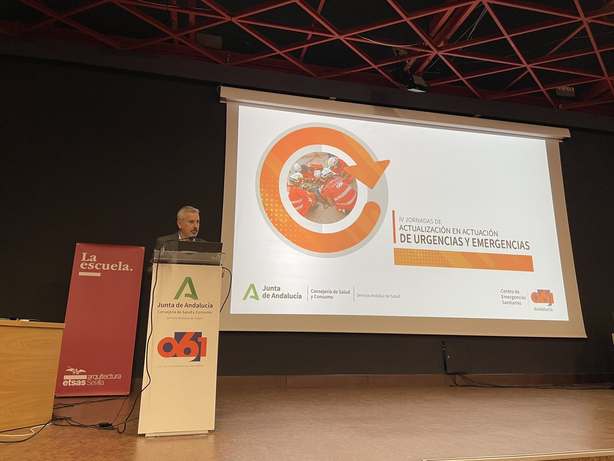 Comienzan las IV Jornadas de actualización en actuación de urgencias y emergencias 
#ces061 <a href="/saludand/">Consejería de Sanidad, Presidencia y Emergencias</a>