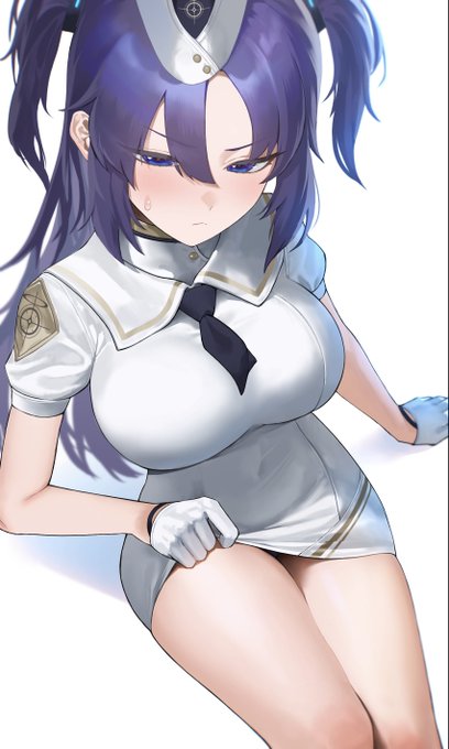 ちら見せユウカ #ブルアカ