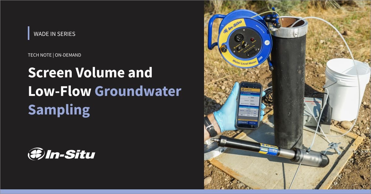 SMEMonitoring's tweet photo. Screen volume can be a useful index to define purge volumes when sampling a well. What to consider when looking at screen volume for fully purged, partially purged and low-flow groundwater samples.
https://t.co/7BKu7ild6H
#wadein #groundwater #waterquality #watermonitoring https://t.co/1frNwAvqAS