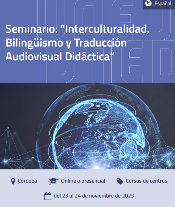 tradilex's tweet photo. En el marco de #HcD (@uned_filologia, @UNED) hemos preparado el Seminario “Interculturalidad, Bilingüismo y Traducción Audiovisual Didáctica” en @UNED_CORDOBA.
Durante dos días, con más de 140 asistentes, debatiremos sobre el horizonte de la #EBeI y la #TAD.
@DepExtranjeras https://t.co/MXEww33wIN