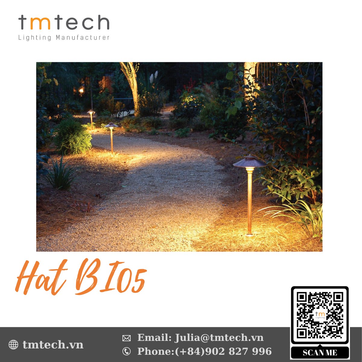 juliaTMT's tweet photo. ❓ You are looking for a light for your garden 💡
These luminaires are so easy to use and add a touch of beauty to your outdoor space 💯☀️
🌐 Invite to check our website: https://t.co/JZLSwY96HH to get more product info 🤗

#tmtech #tmtechlighting #tmtechvn https://t.co/bvbgV9m0HP
