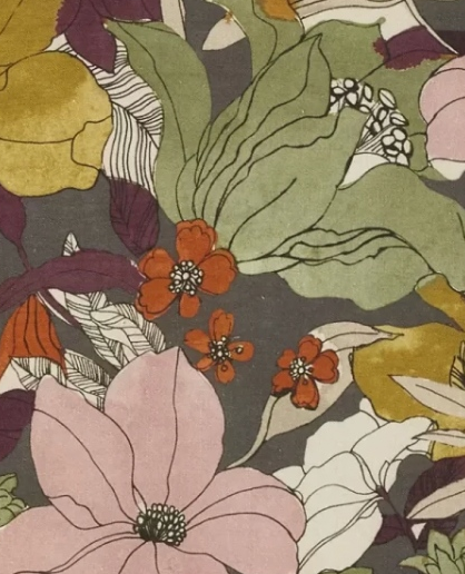 We've seen a steady increase in earthy palettes returning in recent years, and have started a Pinterest board to start collecting around the theme! Click the link in our bio to explore the board 📌⁠ ⁠ #EdinburghWeavers #FloralPrint #EarthyColours