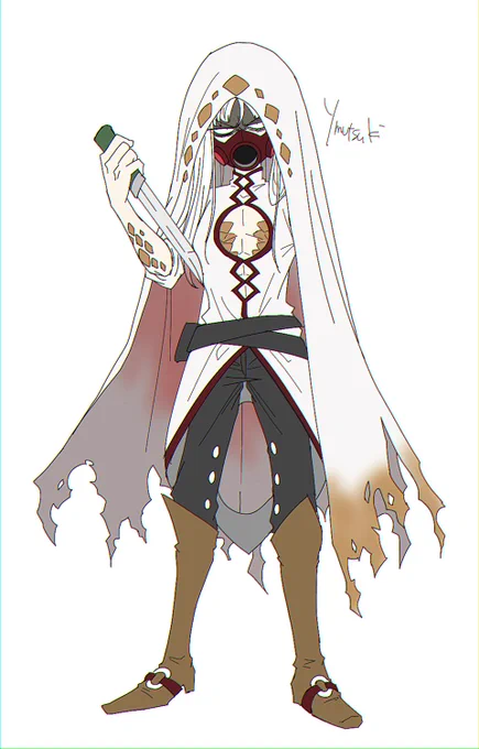 【創作】 セルフ擬人化・ヒルコ  #エリア・フォークロア