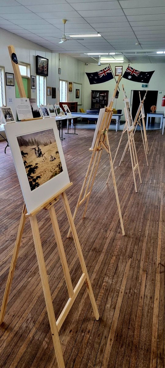 POINT_ASSIST's tweet photo. Arrived and all set up at the Gayndah RSL Sub Branch for the Point and Shoot - Special Event Gayndah QLD . 
Looking forward to this weekend and sharing our Australian veterans Afghanistan experience  through the photos and stories we have collected from those who served. https://t.co/BiZMM6BSIB