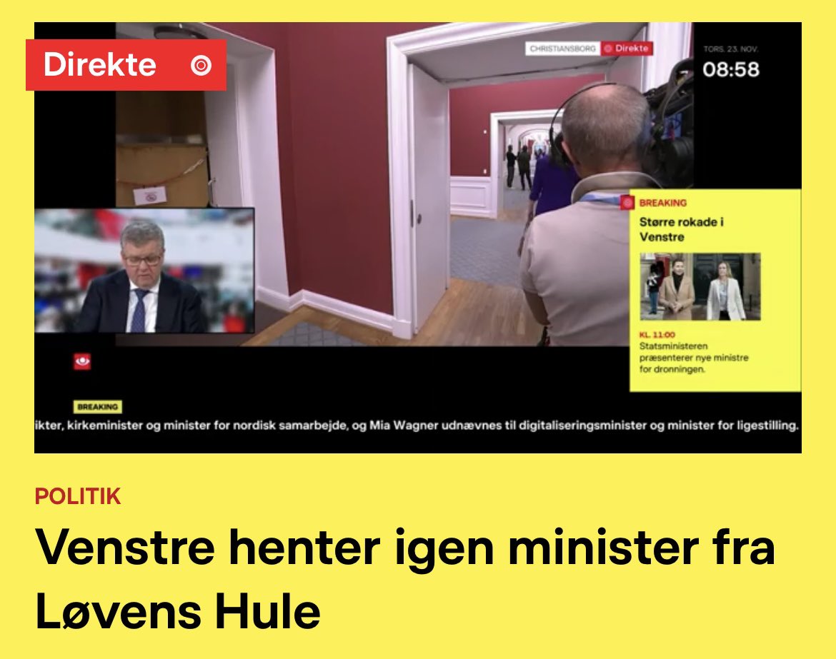 DR med dagens overskrift #dkpol
