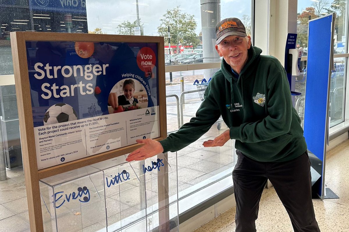 We’ve been selected for customer votes under the @Tesco Stronger Starts scheme which gives good causes up to £1,500. When you do your Christmas shopping at Tesco, you can now vote for Fishing for Schools at several stores in Shepton Mallet, Portsmouth & Pontypool until Jan 2024.