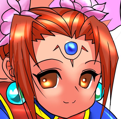 #ドアップ選手権 
そう言えば、こっちのアカウントのコミケ103当選告知絵がドアップでございましたわ! 