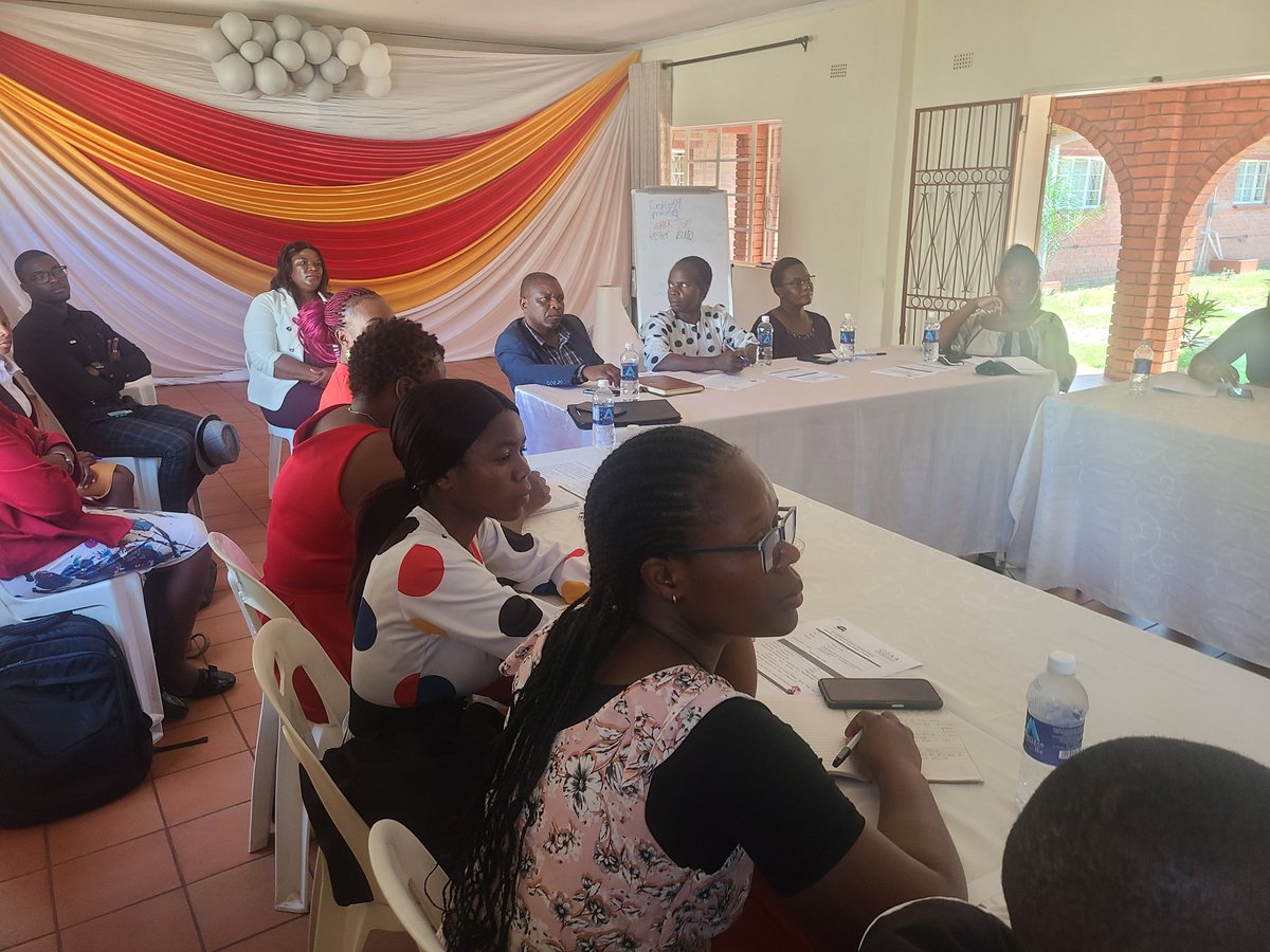 femalestudents's tweet photo. Model Gender Responsive Ordinance Validation and Presentation underway with line Ministries, College authorities , student leaders and partners. The goal remains that of #ChampioningGenderJustice in Tertiary Institutions of Zimbabwe. #BeTheGameChanger #SmartGirlsLead @CEAAZim https://t.co/TnFEkapb94
