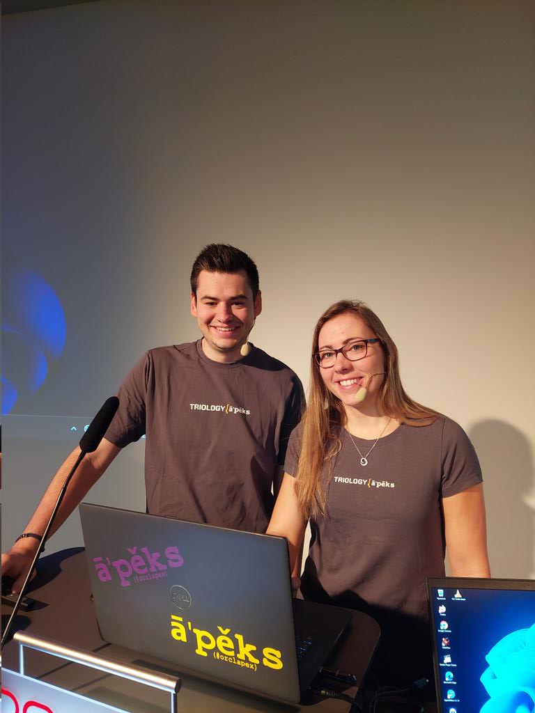 Maik Becker 🇺🇦 (@beckerman_maik) on Twitter photo @alexandrawelzel and <a href="/JordanL1907/">Jordan Lee</a> will now talk about their experience and how to use <a href="/apexofficeprint/">APEX Office Print (AOP)</a> in #orclapex at #doag2023 in room Istanbul
<a href="/DOAGeV/">DOAG e.V.</a>
<a href="/TRIOLOGY_GmbH/">TRIOLOGY GmbH</a> @alexandrawelzel and <a href="/JordanL1907/">Jordan Lee</a> will now talk about their experience and how to use <a href="/apexofficeprint/">APEX Office Print (AOP)</a> in #orclapex at #doag2023 in room Istanbul
<a href="/DOAGeV/">DOAG e.V.</a>
<a href="/TRIOLOGY_GmbH/">TRIOLOGY GmbH</a>