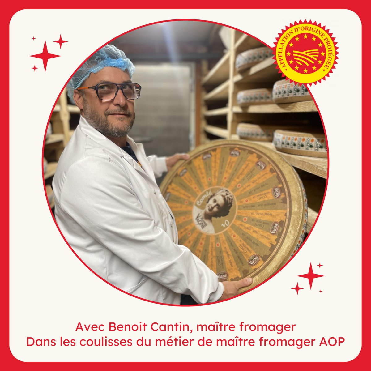 [ 🎧 Podcast] – Et si le maître fromager était un fromagicien ?
Louise Lesparre de la Clé des Champs nous emmène dans la fruitière de Benoit au cœur de l’AOP Comté.
🧀 Découvrez comment Benoit transforme le lait en un savoureux fromage au lait cru !

open.spotify.com/episode/5sXHNo…