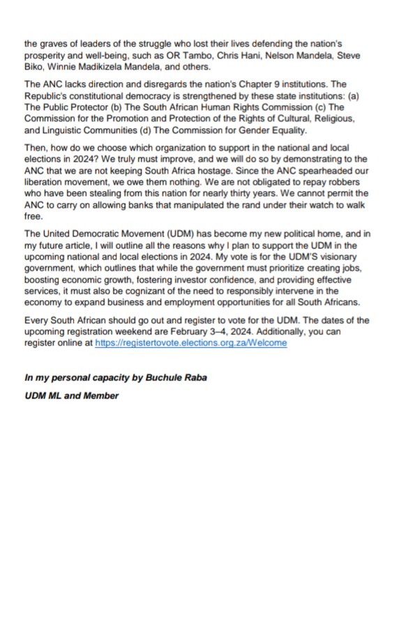 South Africa is now in a precarious position due to the ANC's use of plain folk propaganda! #VoetsekANC2024 #voetsekANC