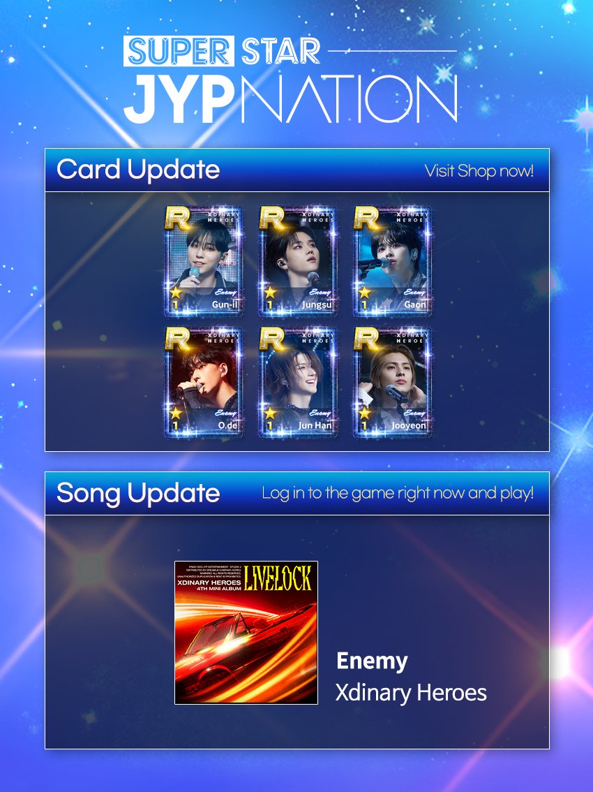 SUPERSTAR JYPNATION tweet media