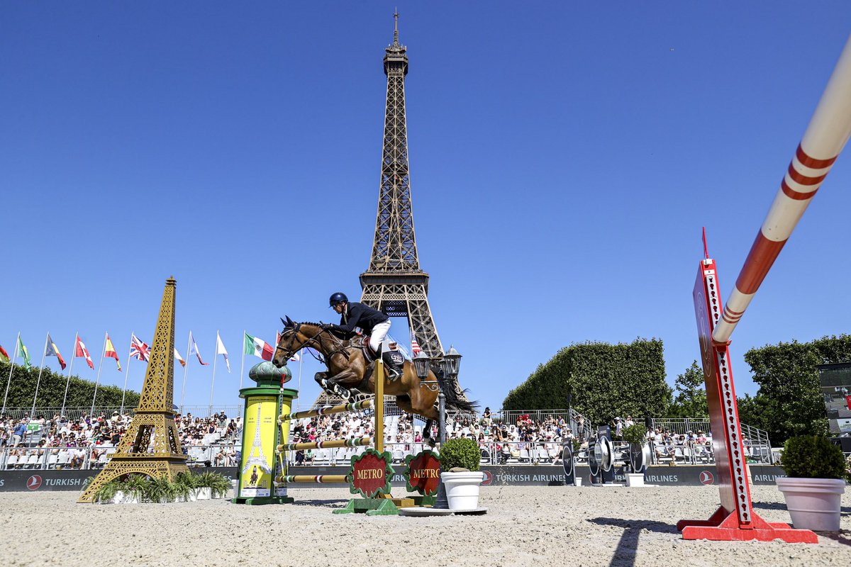 The 10th Longines Global Champions Tour - Longines Paris Eiffel Jumping will be held from June 21st to 23rd on the Bagatelle Plain Game 👇 Full details: gcglobalchampions.com/en-us/news/tic…