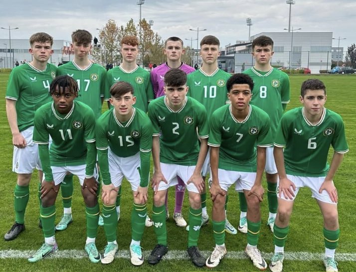 Ireland u15 take on Serbia today in their second game of the UEFA Development Tournament. 

The game is live at 12pm - youtube.com/live/RGCoStFQ-…

#playerlink #football #ireland #nationalteam