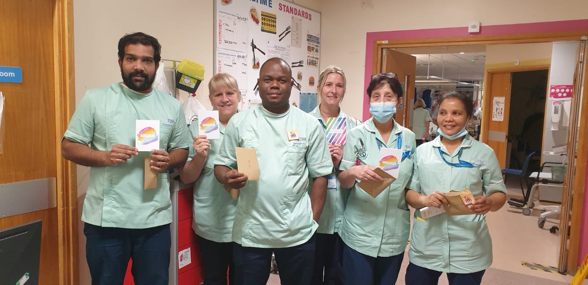 Happy care support worker day to all on @WardH4NMGH! Thankyou for all the hard work you put in every day to care for our patients and the support you give to us nurses! We think you’re amazing! 🥳 @NorthMcrGH_NHS