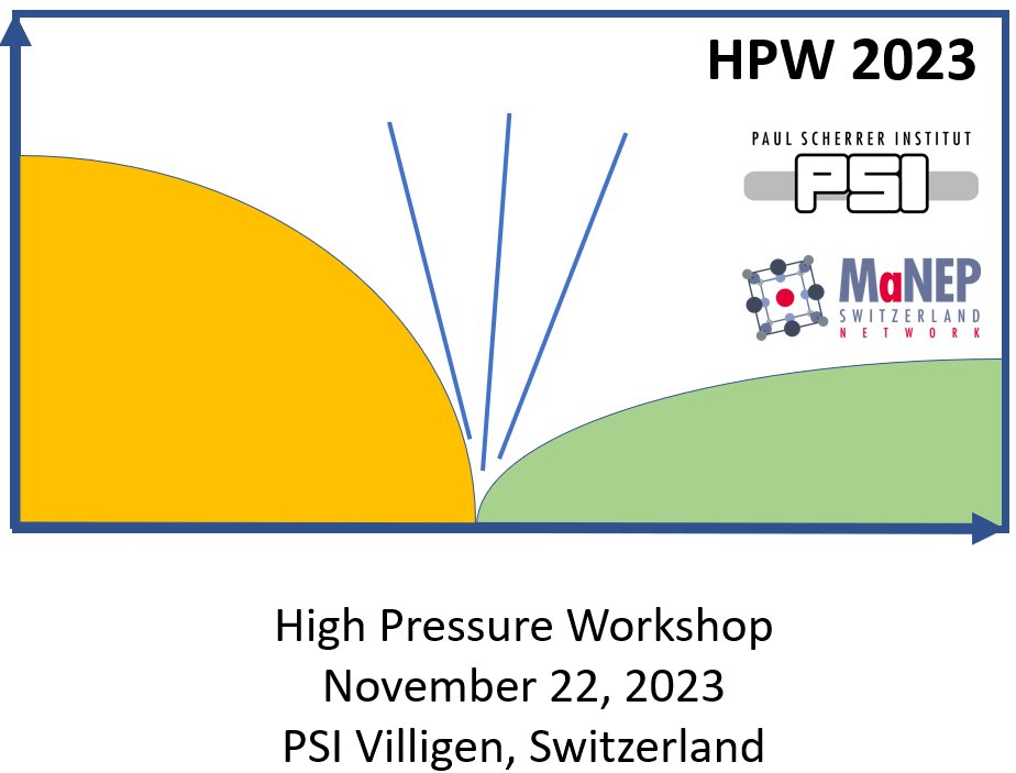 From theoretical insights to technical implementations - the high pressure workshop yesterday at <a href="/psich_en/">PSI Paul Scherrer Institut</a>  showcased a strong community working on a range of important problems using extreme conditions. Big thanks to all the presenters and attendees for a fantastic atmosphere.