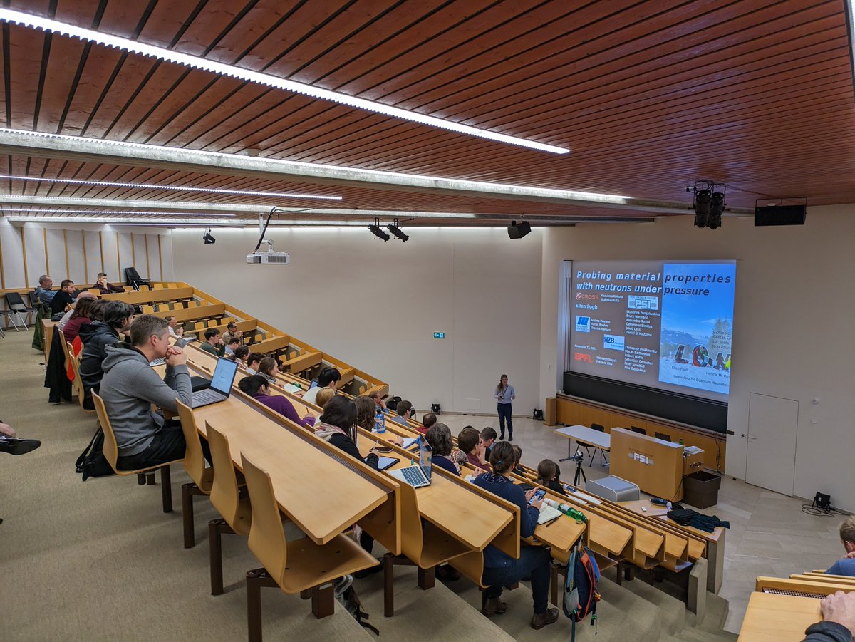 Gedas_Simutis's tweet photo. From theoretical insights to technical implementations - the high pressure workshop yesterday at @psich_en  showcased a strong community working on a range of important problems using extreme conditions. Big thanks to all the presenters and attendees for a fantastic atmosphere. https://t.co/svZNVHqmc0
