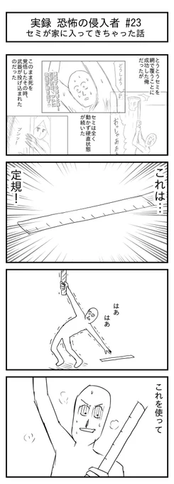セミが家に入ってきちゃった話 #23
(投稿No.463) 