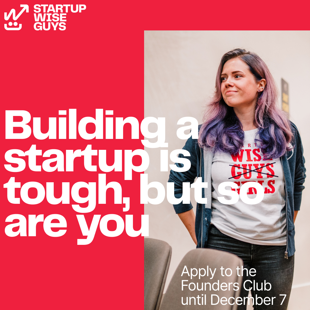 StartupWiseGuys's tweet image. Step up from corporate life to #Entrepreneurship  with the 6th Founders Club program! Network, refine ideas, and lay the groundwork for your startup.💥

Plus, pitch to Startup Wise Guys for a chance to win an investment of up to €100k. 🌟🚀 #Entrepreneurship #StartupChallenge…