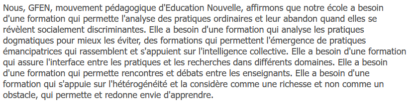 ConnacSylvain's tweet photo. Tribune à soutenir du @AssociationGfen en faveur d'une véritable formation professionnelle des enseignants
https://t.co/LWFloDVZR4 https://t.co/YbwNgLbOvN