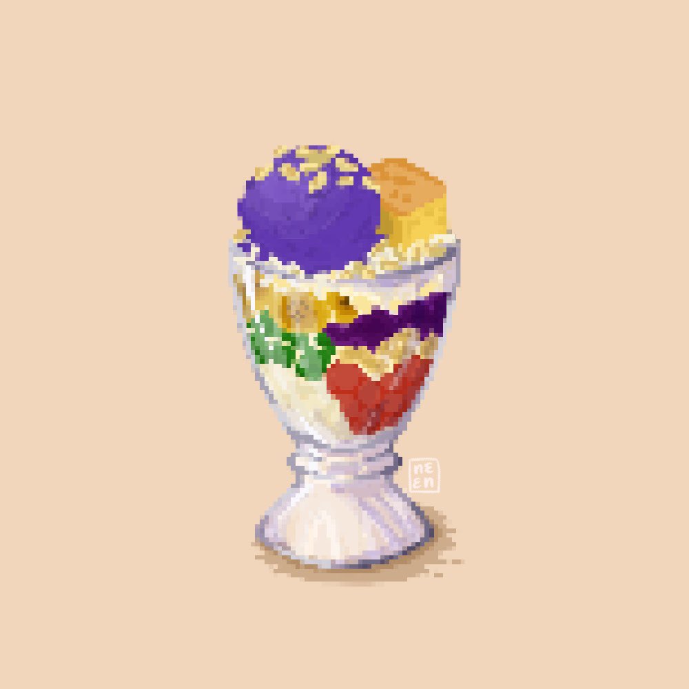 classic halo-halo #pixelart