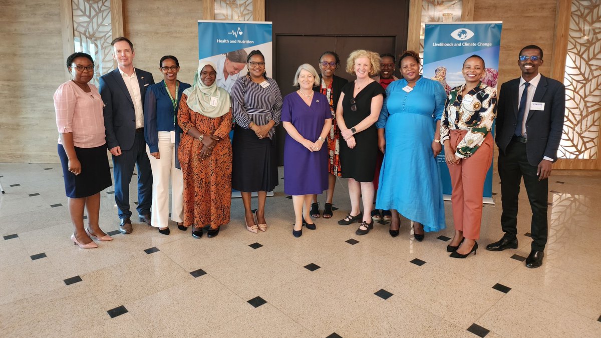 We had a particular focus on monitoring and evaluation as a tool to inform better development initiatives.  Ireland 🇮🇪 is committed to working with partners in government, UN and civil society with a common ambition to help Tanzania 🇹🇿 to achieve the #SDGs.