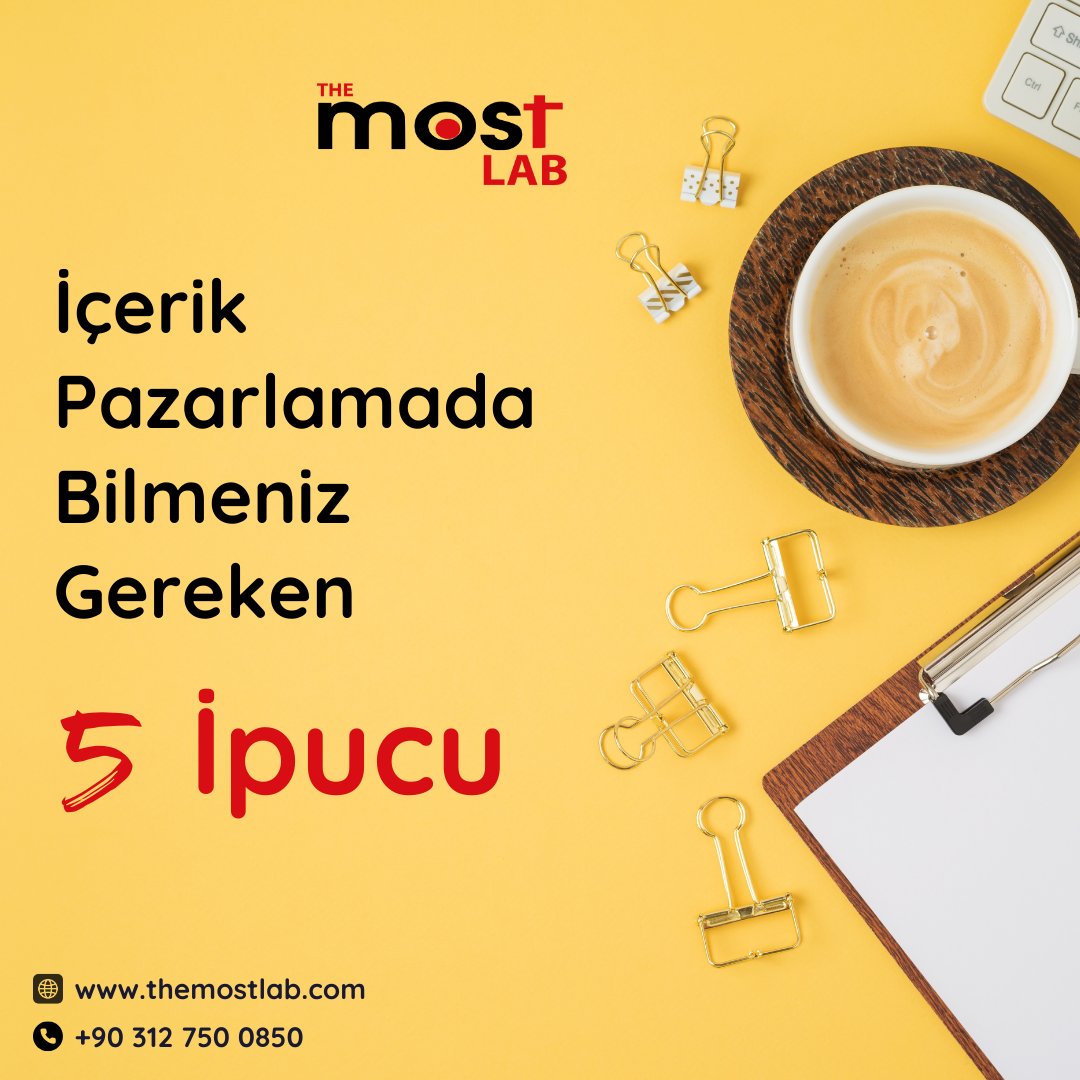 themostlab's tweet photo. 📝🚀 İçerik pazarlama dünyasında başarılı
olmanın sırlarını öğrenmeye hazır mısınız?

#İçerikPazarlama #DijitalPazarlama #ContentMarketing
#PazarlamaStratejileri #Başarıİpuçları https://t.co/3Ilo5UmquY