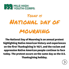 #NationalDayOfMourning #Thanksgiving #Thankstaking #NoThanksNoGiving #NativeAmericanHeritageMonth #NativeAmerican