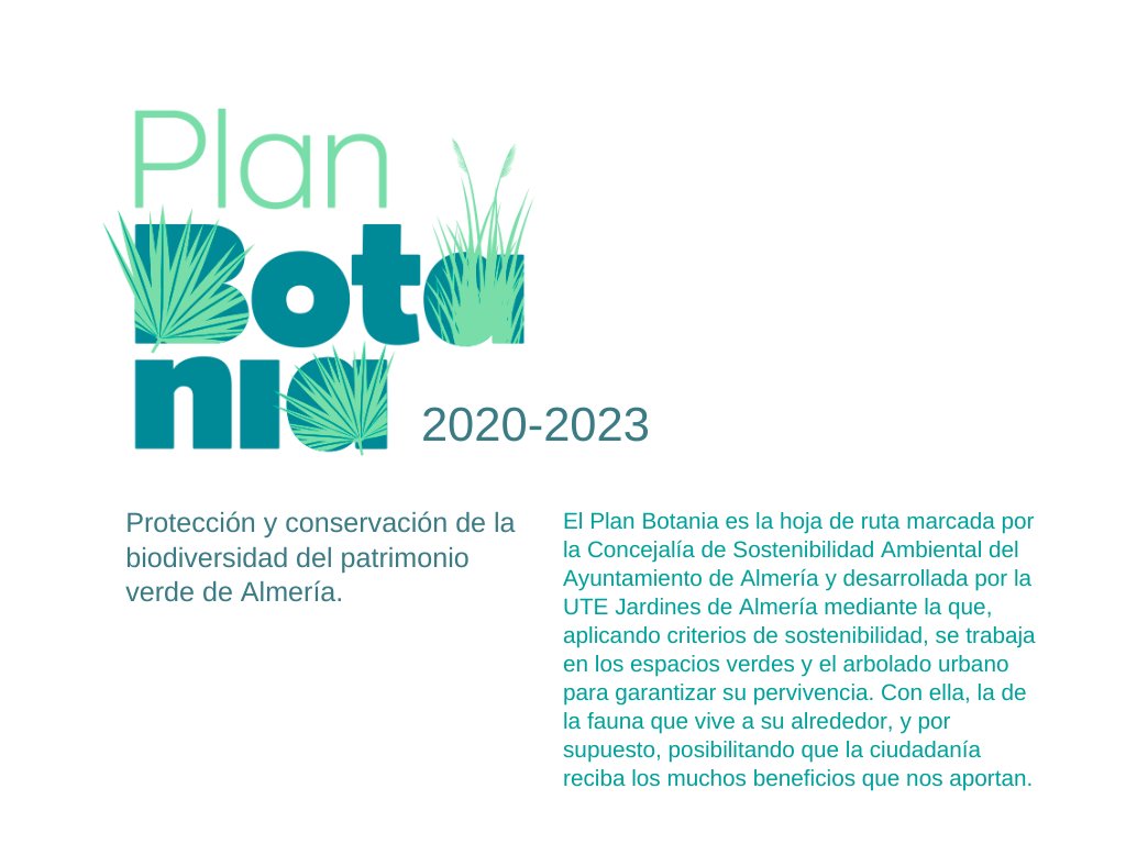 JardinesAlmeria's tweet photo. 🌿Desde #JardinesdeAlmería 🏰🌴 queremos felicitar al @aytoalm por el galardón que ha concedido @MedioAmbAND al #PlanBotania por su estrategia para la protección y conservación de la biodiversidad de #Almería.
Todos los detalles en @ndealmeria
https://t.co/niQkOrx3CM https://t.co/uqy9SDfVL7
