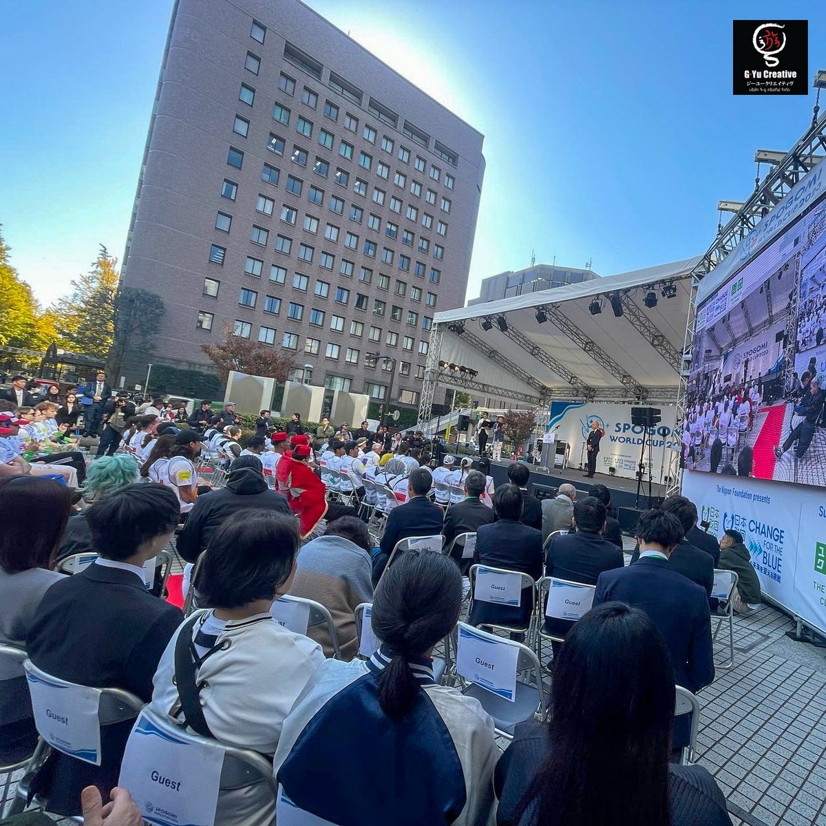 GyuCreative's tweet image. G-Yu Creative CEO,Ms Yupharet Eakturapakal with Mr Kenichi Mamitsuka, founder of SpoGomi , 
under the slogan, &quot;Trash pickup is a sport! He organized his first competition 15 years ago, taking the title from the words &quot;sport&quot; and &quot;gomi&quot; in Japanese for rubbish
#spogomiworldcup2023