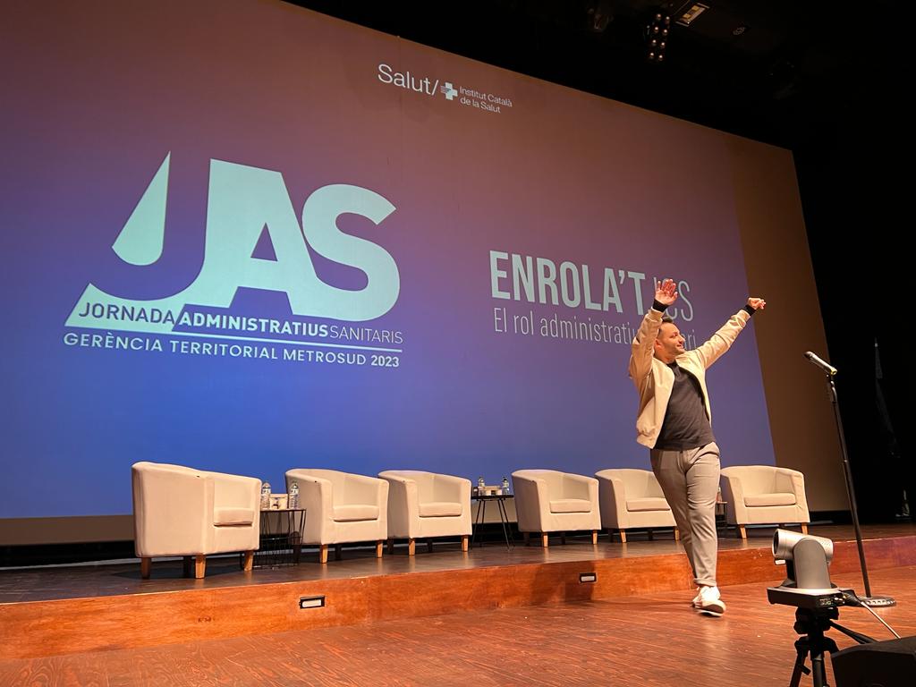 ICS. Generalitat (@icscat) on Twitter photo Aquest dijous, celebrem la 13a Jornada d’Administratius Sanitaris de l’#icscat sota el lema “ENROLA’T.ICS”. Una trobada per compartir experiències i per debatre sobre el futur que hem de construir conjuntament! 
📷 Us animem a compartir fotografies de la jornada a les xarxes amb Aquest dijous, celebrem la 13a Jornada d’Administratius Sanitaris de l’#icscat sota el lema “ENROLA’T.ICS”. Una trobada per compartir experiències i per debatre sobre el futur que hem de construir conjuntament! 
📷 Us animem a compartir fotografies de la jornada a les xarxes amb