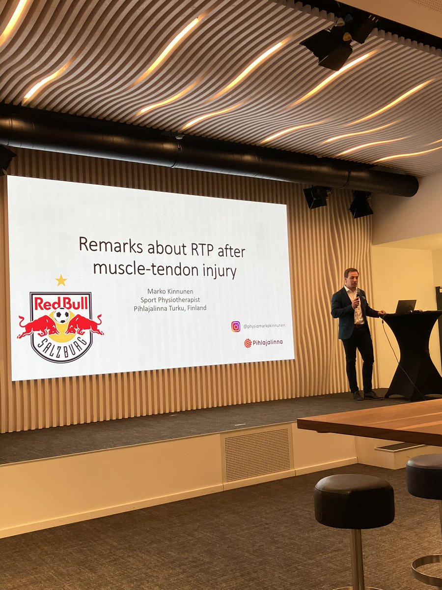 Aleksi Jokela (@draleksijokela) on Twitter photo We had a great visit to Salzburg. UCL game, Athlete Performance Center, RB Salzburg Academy, and a scientific meeting about muscle-tendon injuries. Thank you for the invitation and collaboration <a href="/RedBullSalzburg/">FC Red Bull Salzburg</a> ! #footballmedicine #sportsmedicine #hamstring #muscle #tendon We had a great visit to Salzburg. UCL game, Athlete Performance Center, RB Salzburg Academy, and a scientific meeting about muscle-tendon injuries. Thank you for the invitation and collaboration <a href="/RedBullSalzburg/">FC Red Bull Salzburg</a> ! #footballmedicine #sportsmedicine #hamstring #muscle #tendon