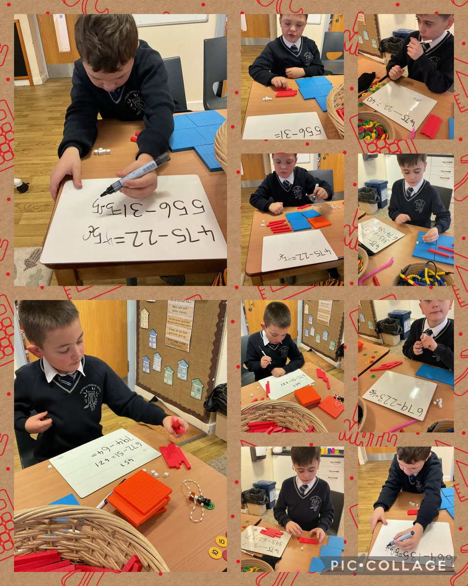 Foxes_FPS's tweet photo. Yesterday, Year 4 began subtraction by using equipment #fpsmaths https://t.co/Qbbw1hE5KW
