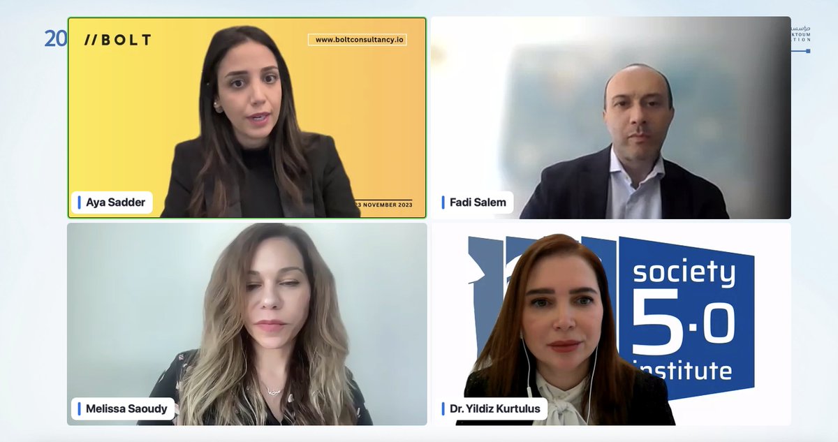 MBRF_Knowledge's tweet image. The second virtual session of the Knowledge Summit 2023, titled &quot;Exploring Society 5.0 from a social perspective.&quot;

#MBRF
#KnowledgeSummit