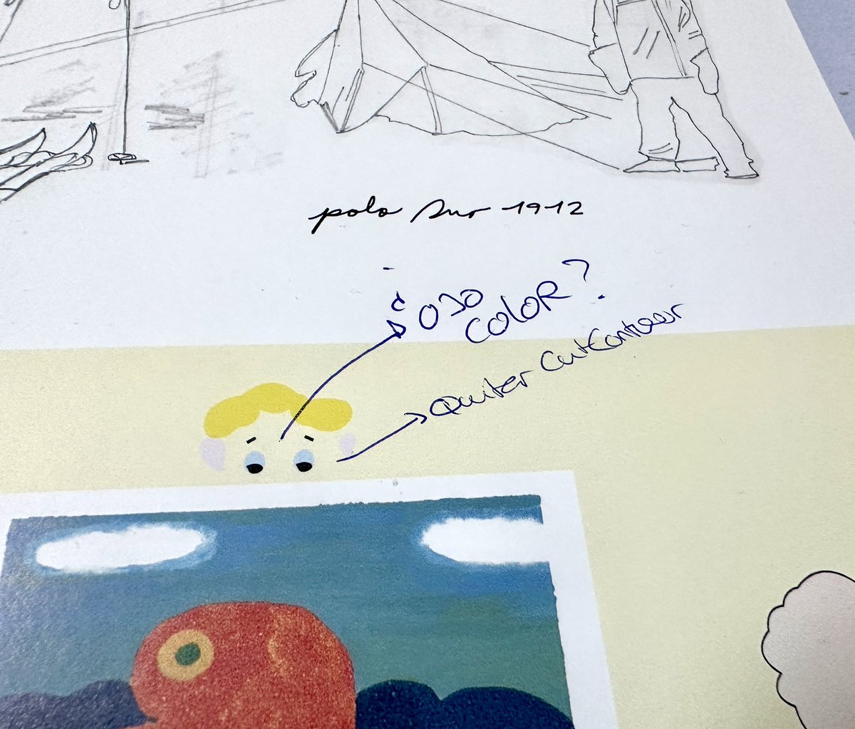 nowecreative's tweet photo. PROYECTO EDITORIAL. La revisión y corrección de pruebas es el último paso antes del envío a imprenta del catálogo de ilustradores.
#CERTIFICADODEPROFESIONALIDAD
#ilustración
#diseño
#EDITORIAL https://t.co/CAP2D06QBr